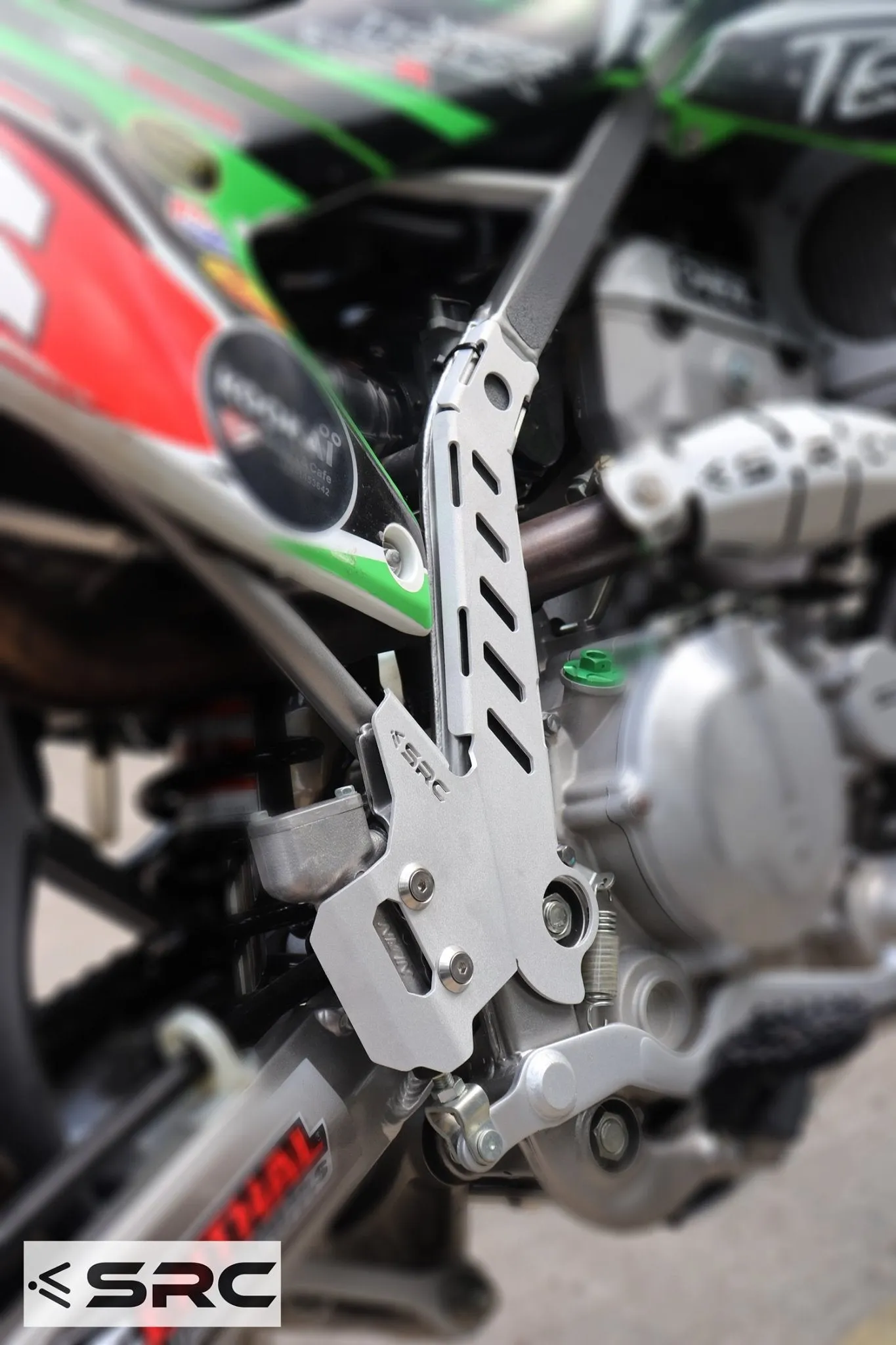 Kawasaki KLX300R Frame guards (set)