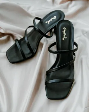 Kaylee Mule Heel - Black