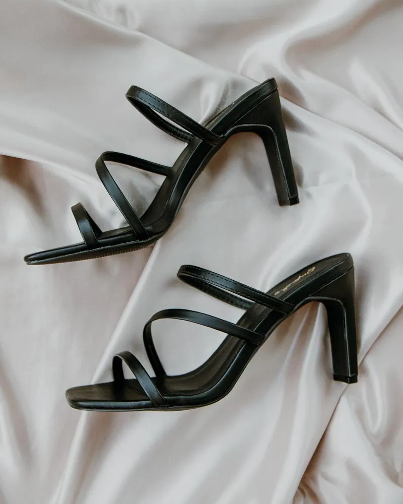Kaylee Mule Heel - Black