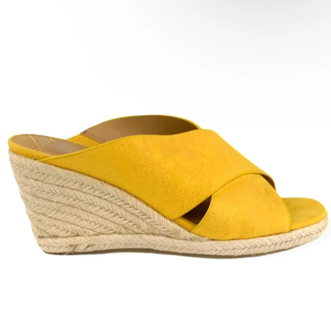 KLORY Women's Espadrille Wedge Heel Slip On Sandals