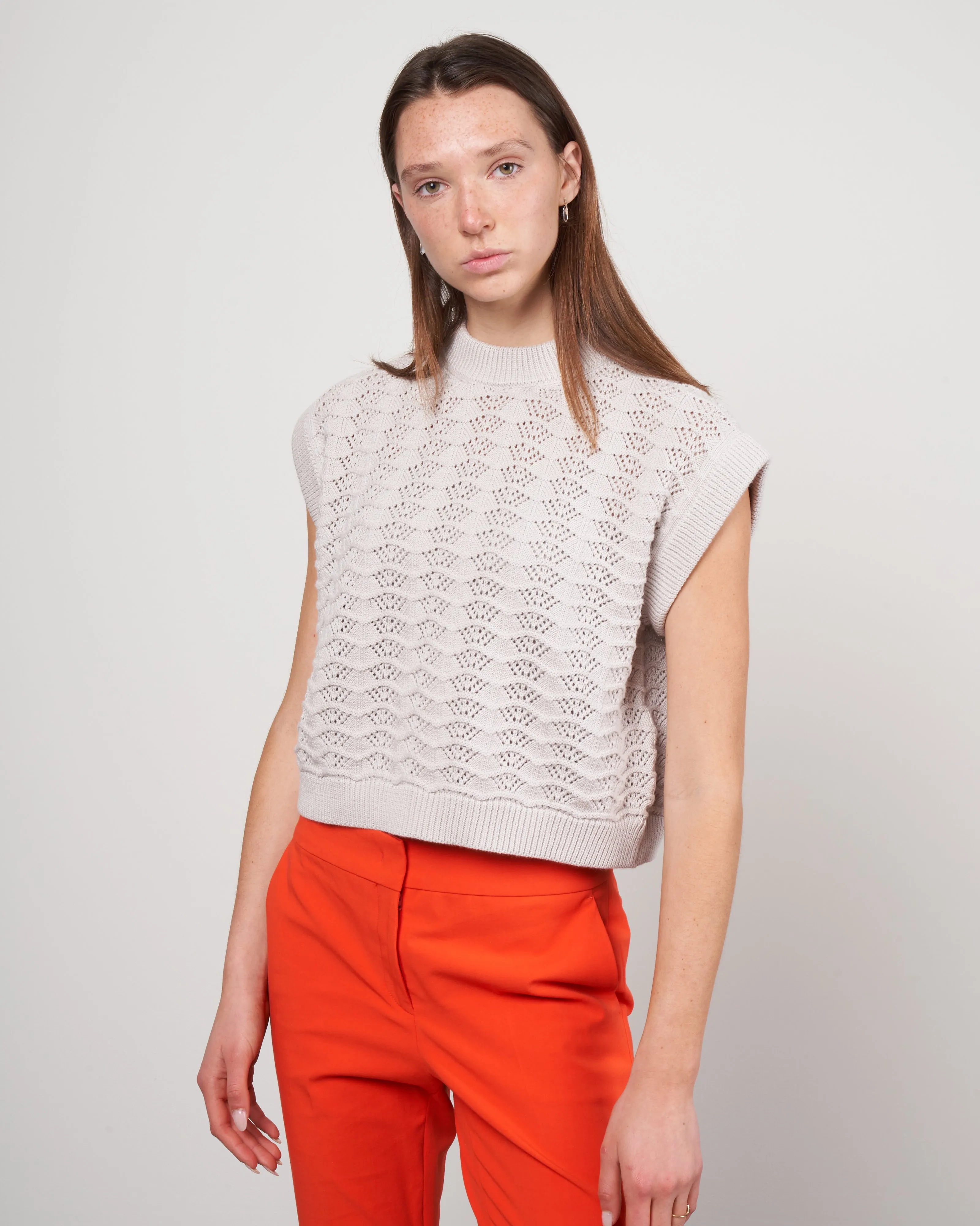lace top - baby breath