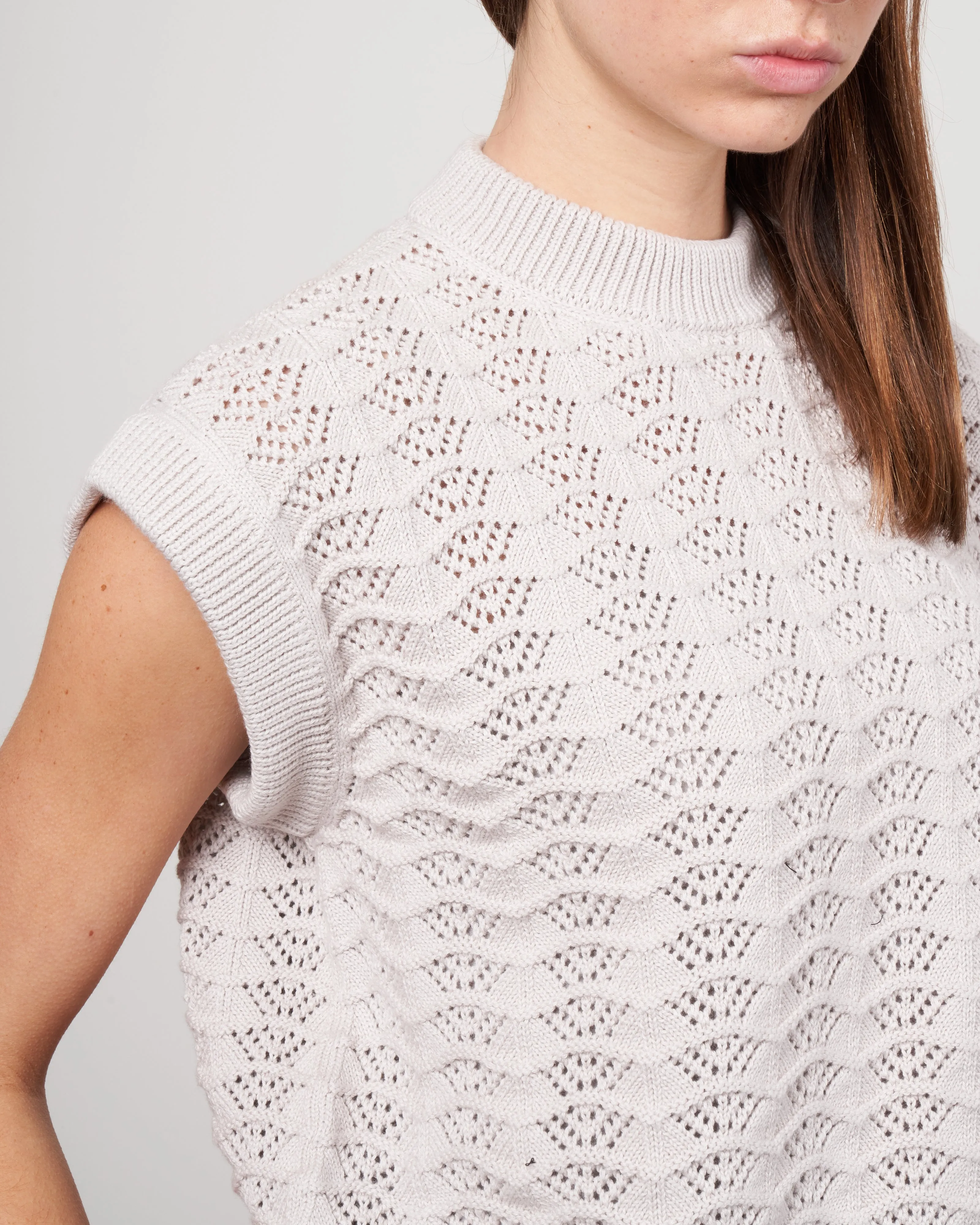 lace top - baby breath