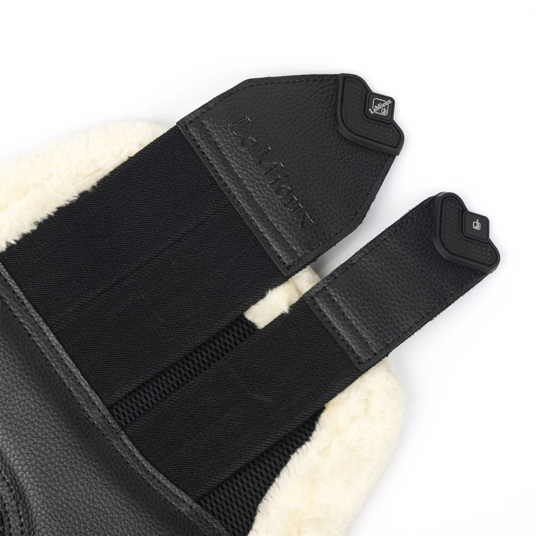 LeMieux Fleece Edged Mesh Brushing Boots