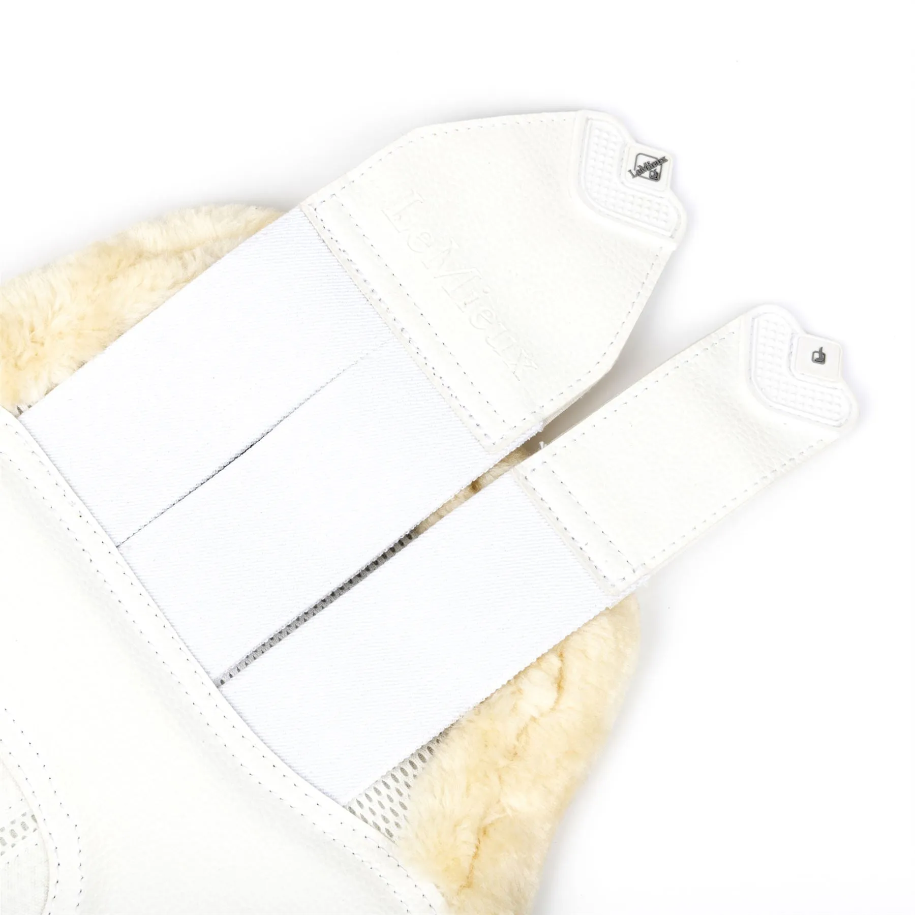 LeMieux Fleece Edged Mesh Brushing Boots