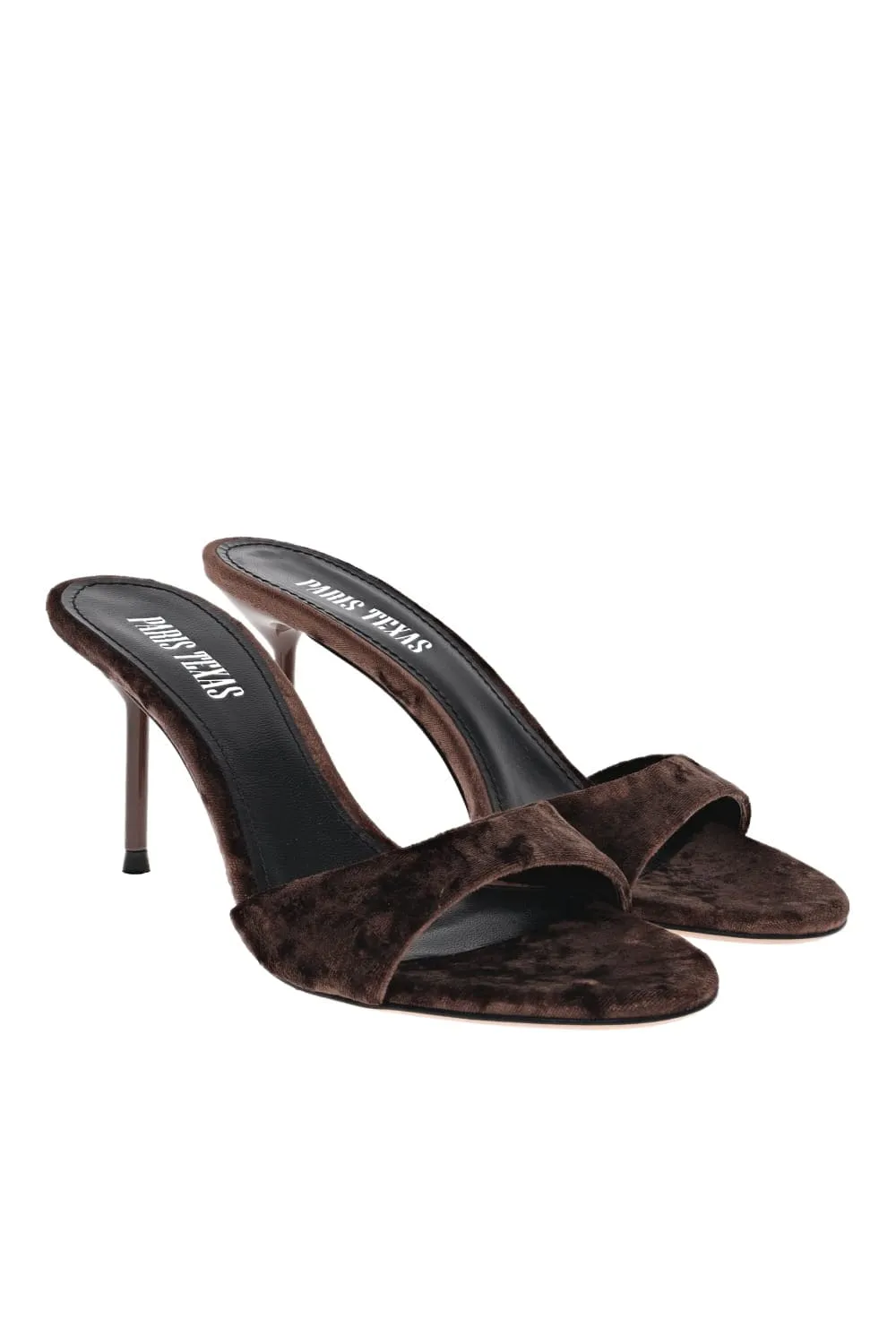 Lidia Espresso Velvet Mule