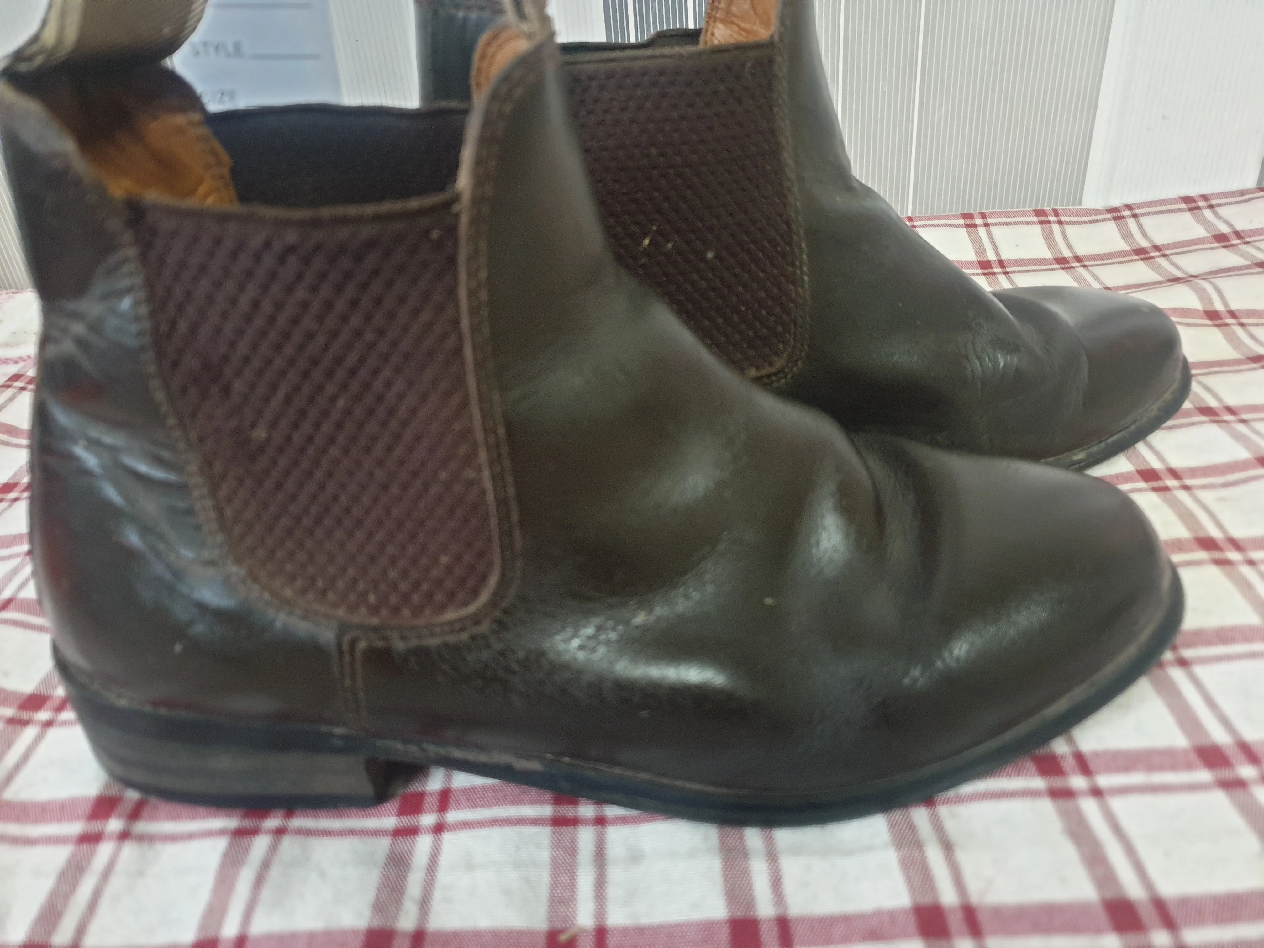 Loveson size 2 brown jodhpur boots