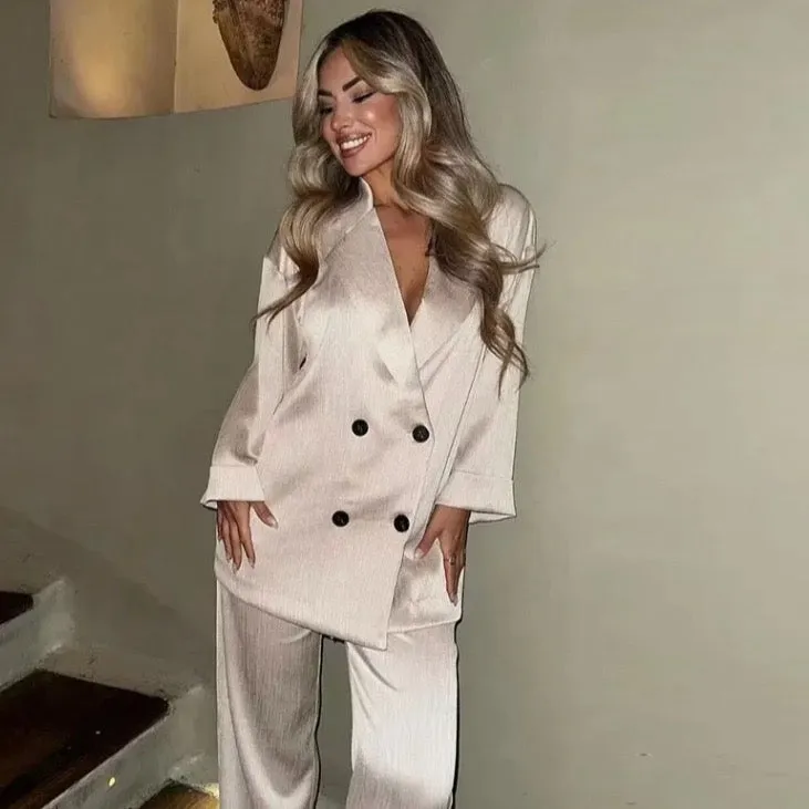 Luxury Satin Lounge Set