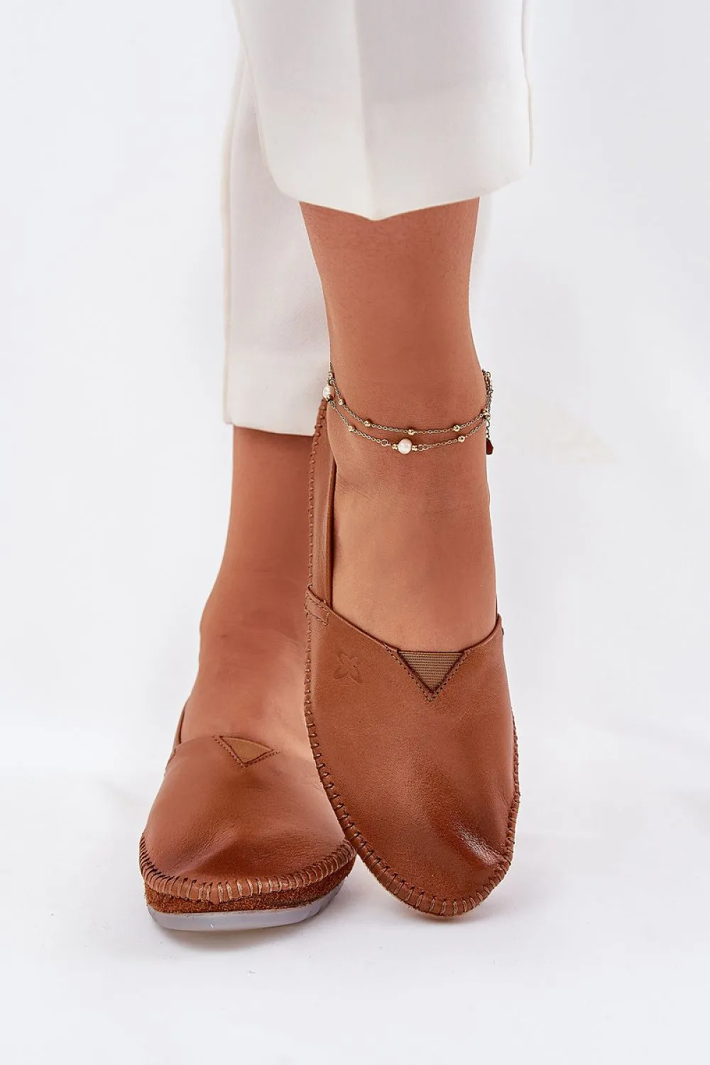 Maciejka brown ballet flats