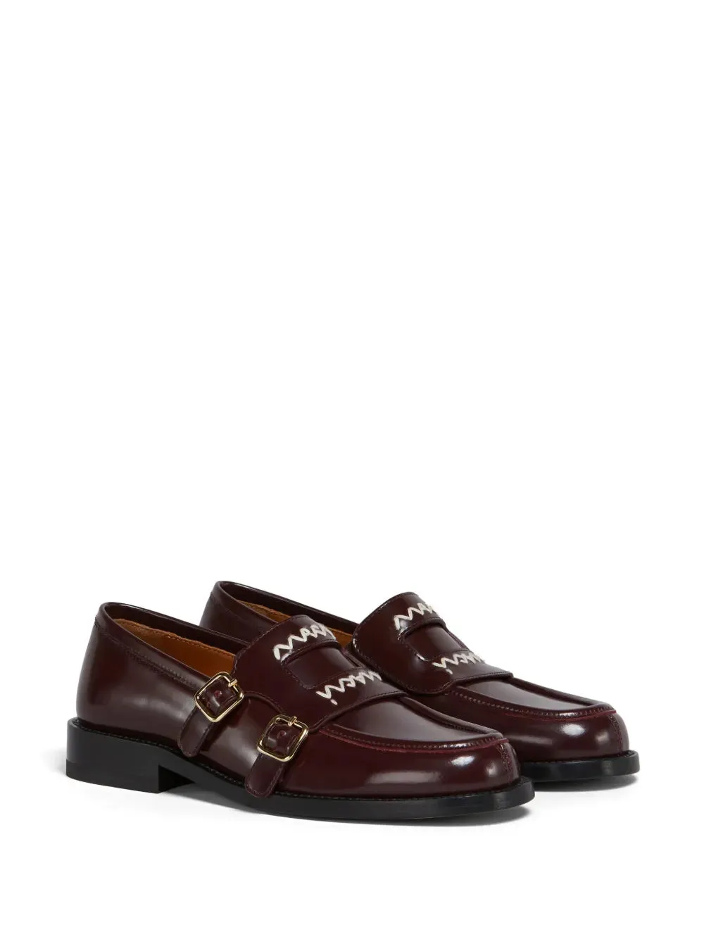 Marni leather loafers