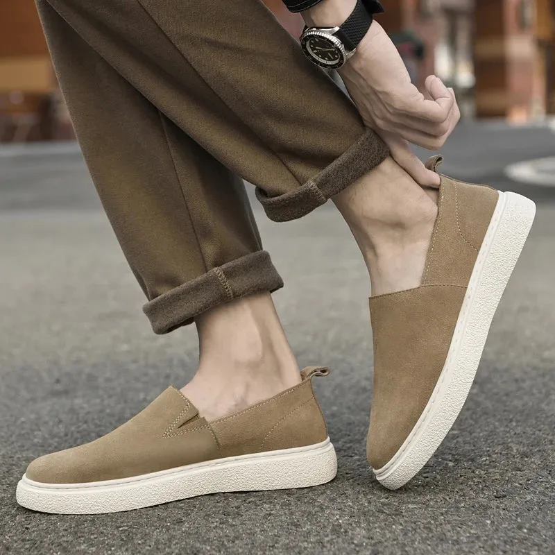 MeisterSchuh Herren Slipper aus Leder