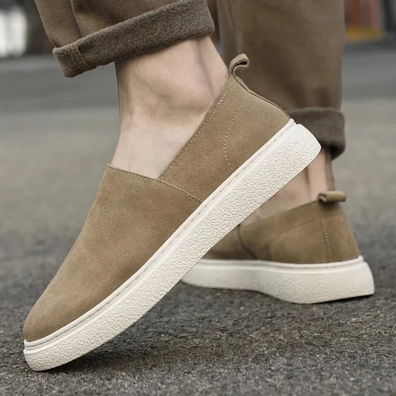 MeisterSchuh Herren Slipper aus Leder