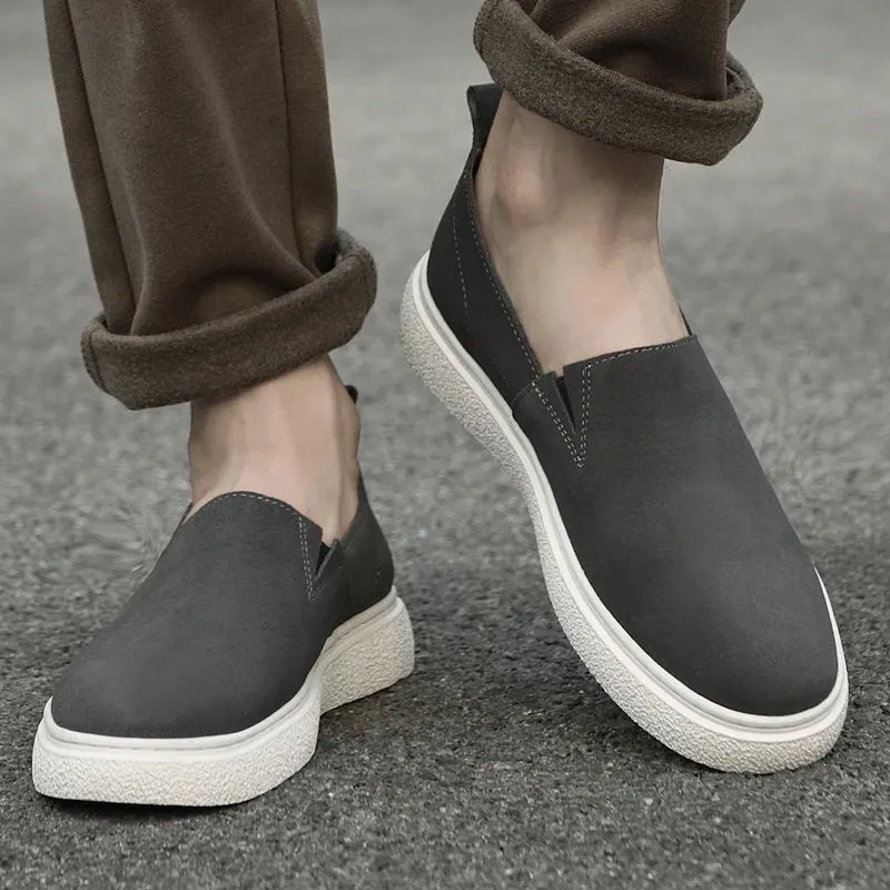 MeisterSchuh Herren Slipper aus Leder