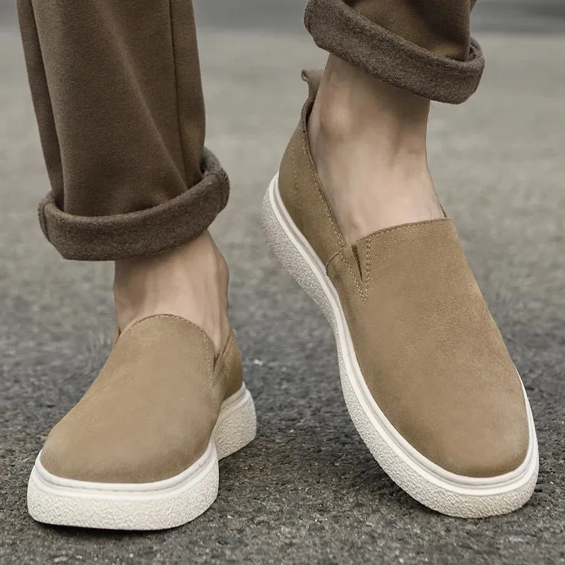 MeisterSchuh Herren Slipper aus Leder