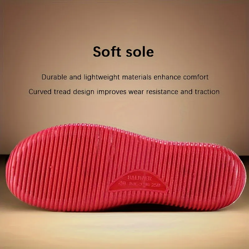 Men's Solid Color High Top Waterproof Rain Boots, Comfy Non Slip Durable Casual Water Shoes For Men's Rainy Day Outdoor Activities