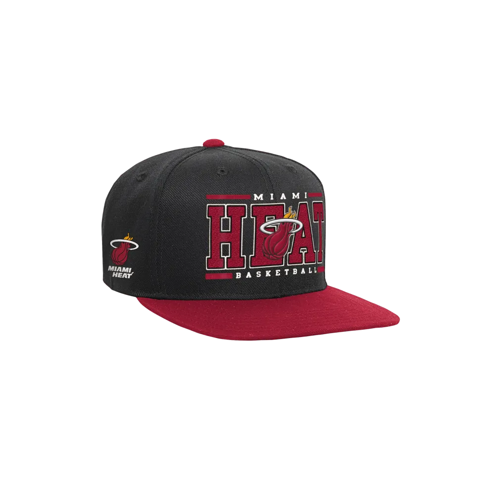 Miami HEAT Retro Basketball Youth Snapback