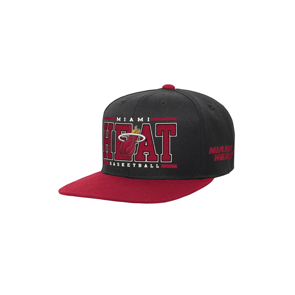 Miami HEAT Retro Basketball Youth Snapback