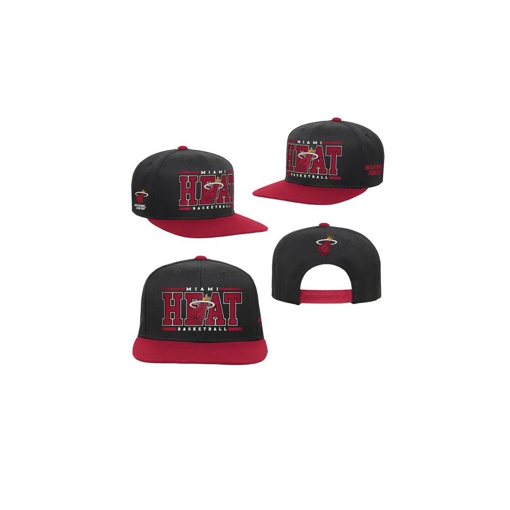 Miami HEAT Retro Basketball Youth Snapback