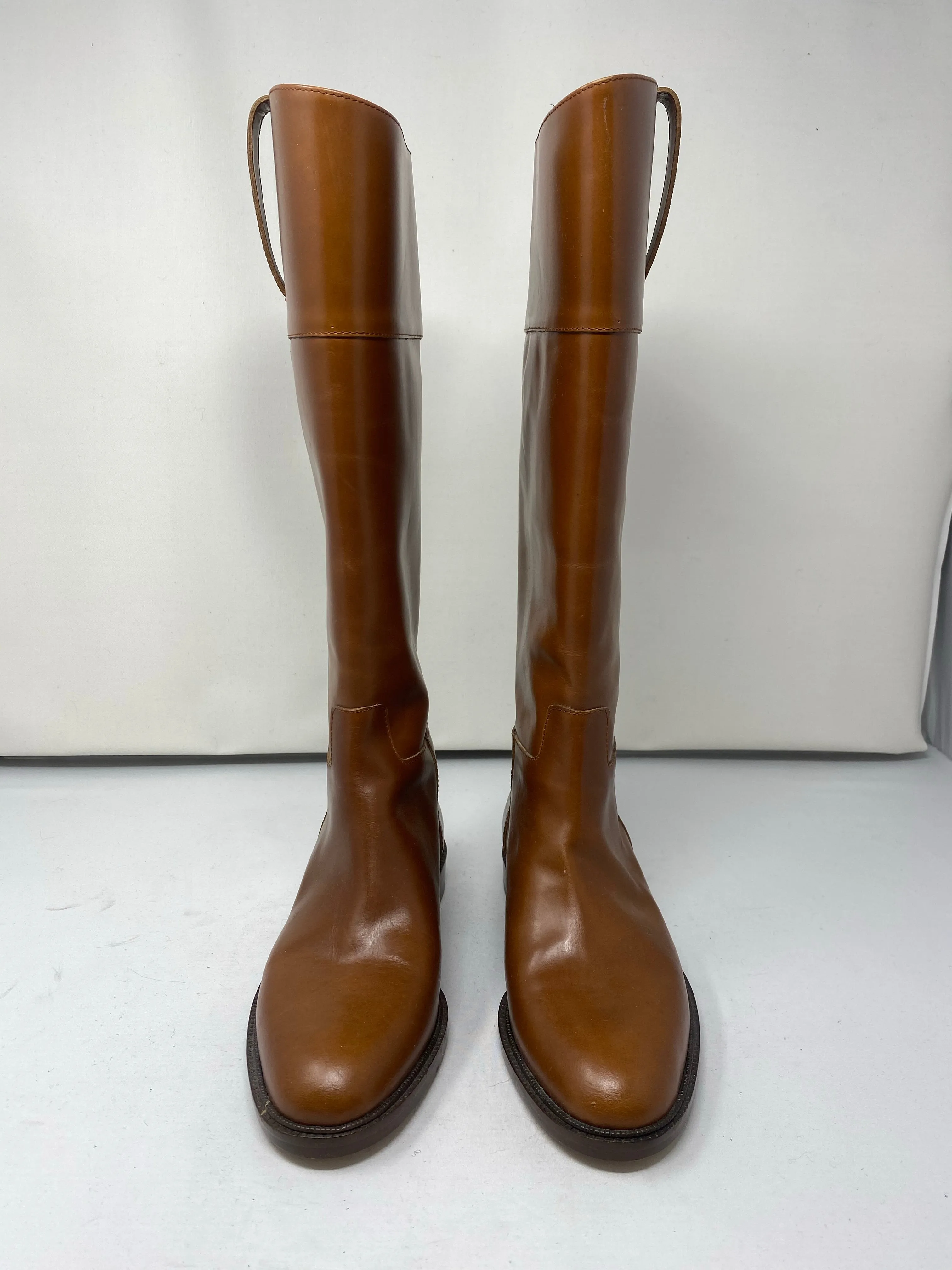 Michael Kors Leather Riding Boot