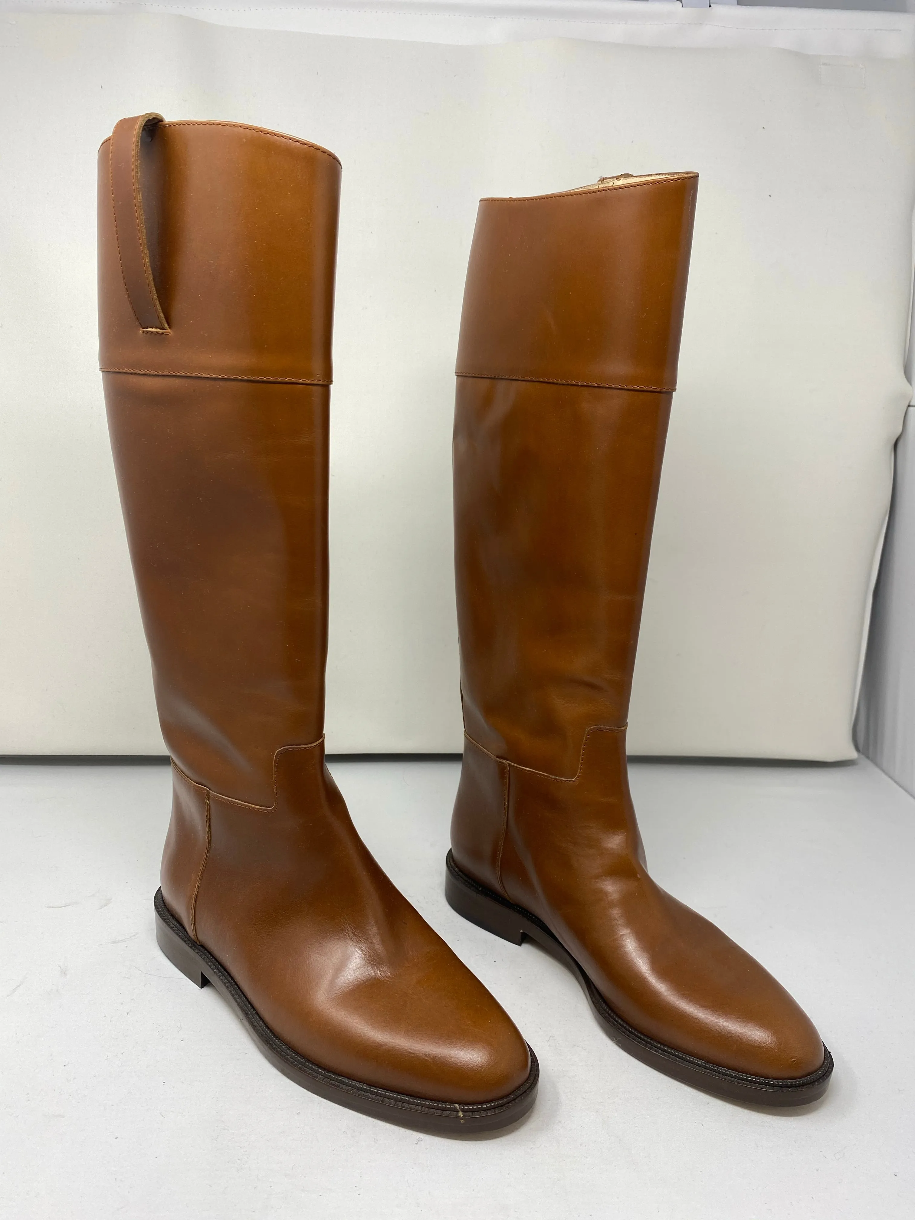 Michael Kors Leather Riding Boot