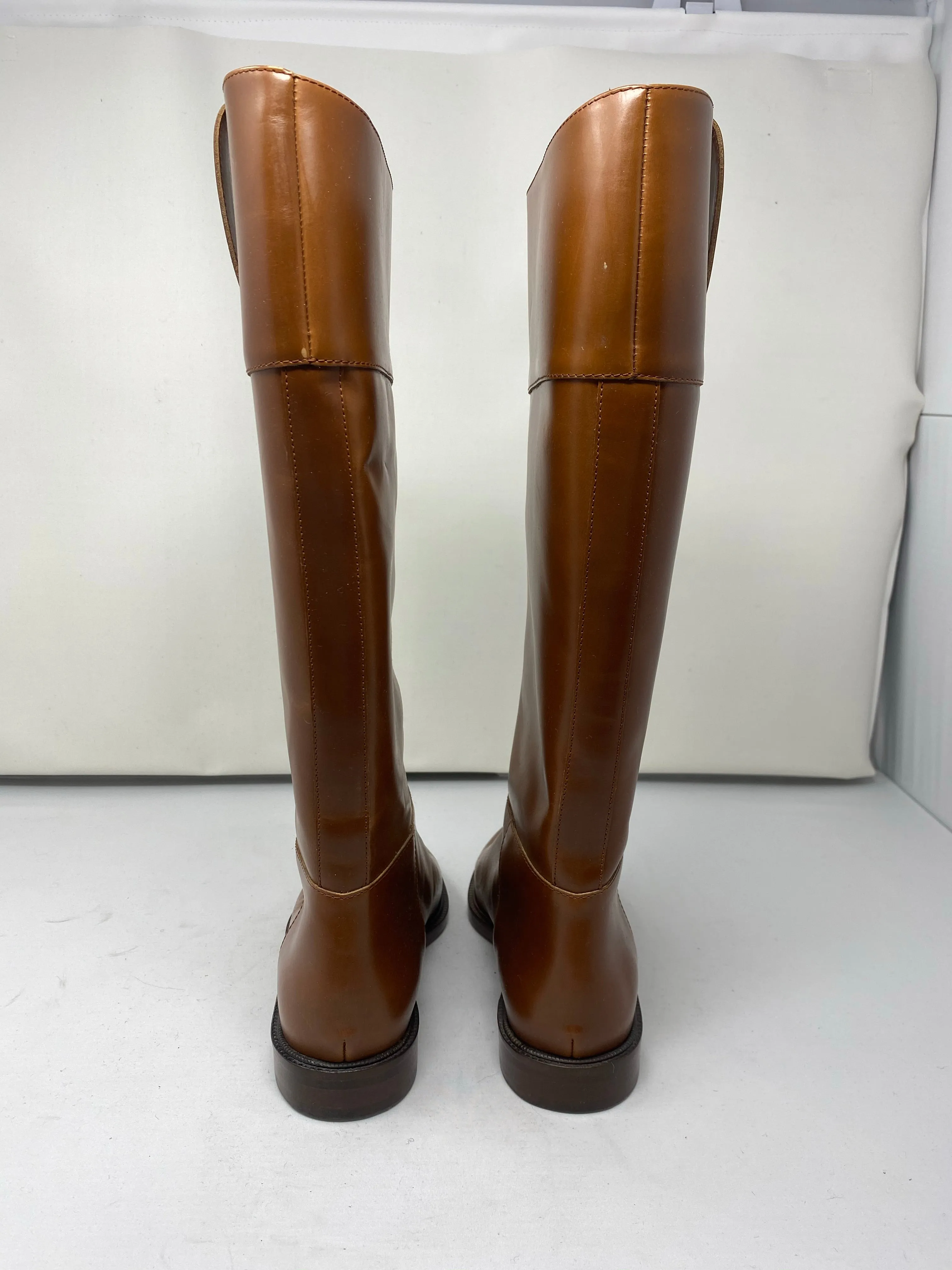 Michael Kors Leather Riding Boot