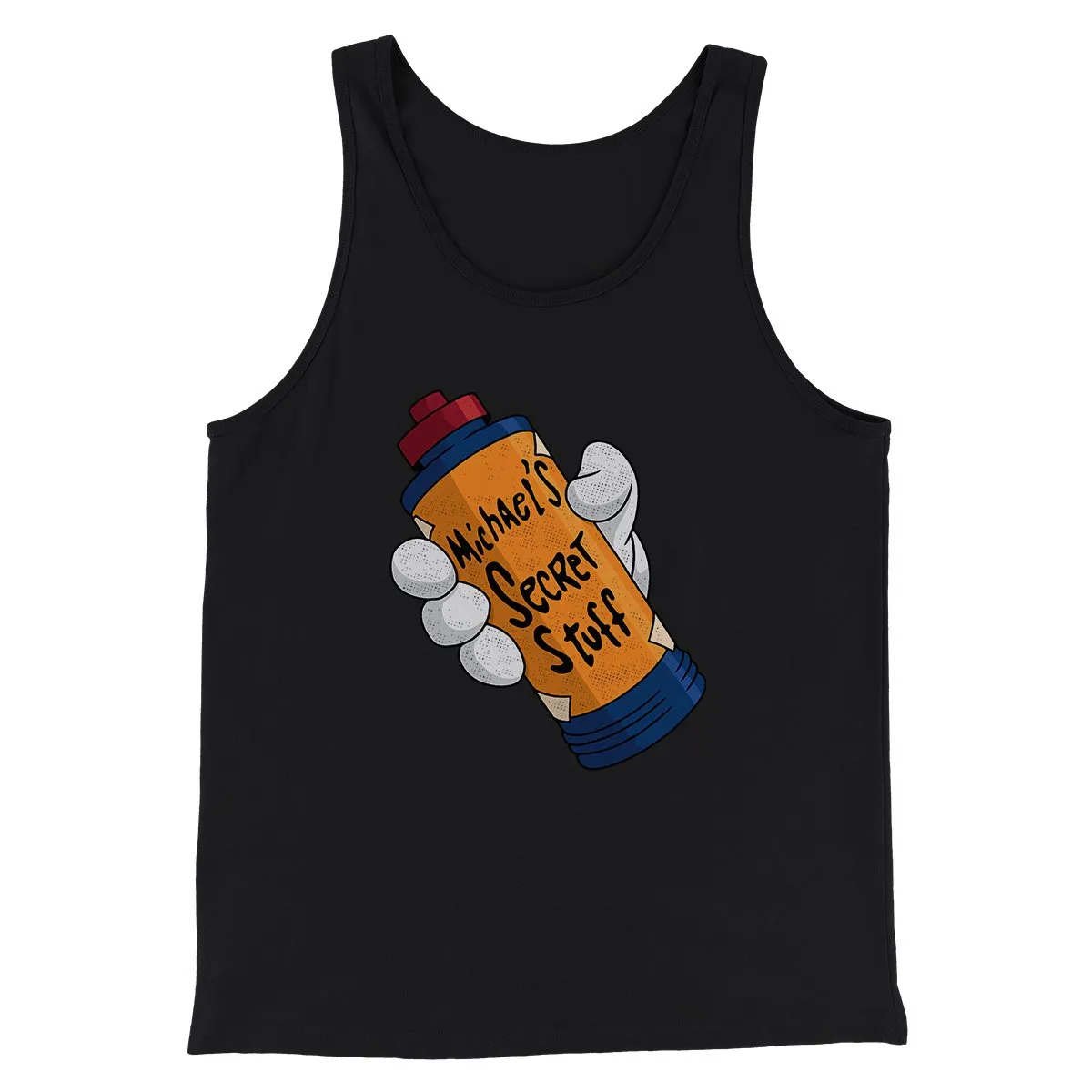 Michael's Secret Stuff Funny Movie Men/Unisex Tank Top