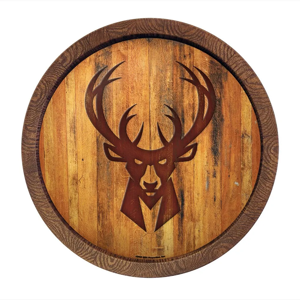 Milwaukee Bucks: "Faux" Barrel Top Sign
