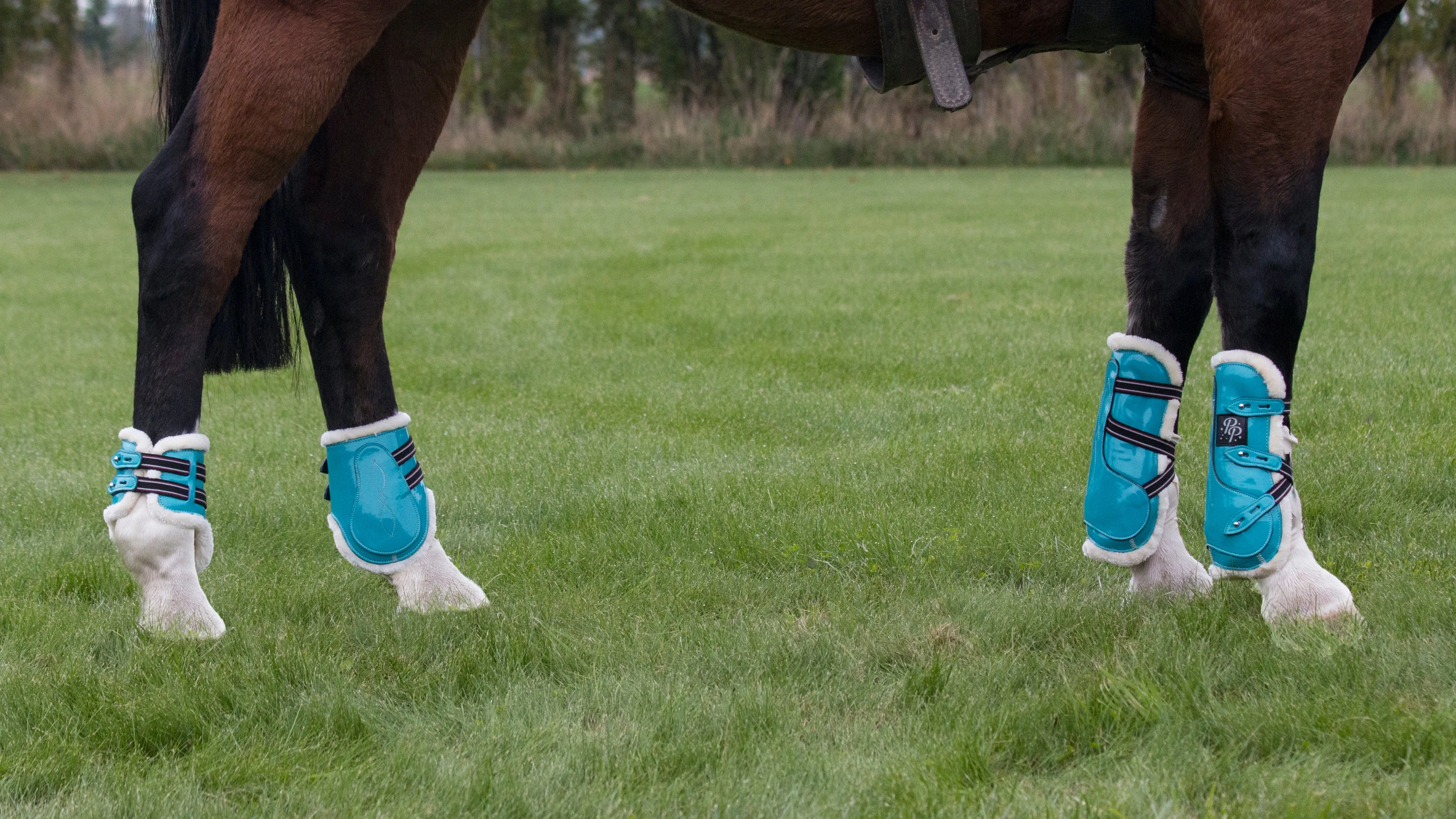 Mini Horse Open Front Boots