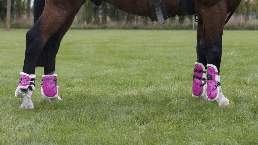 Mini Horse Open Front Boots