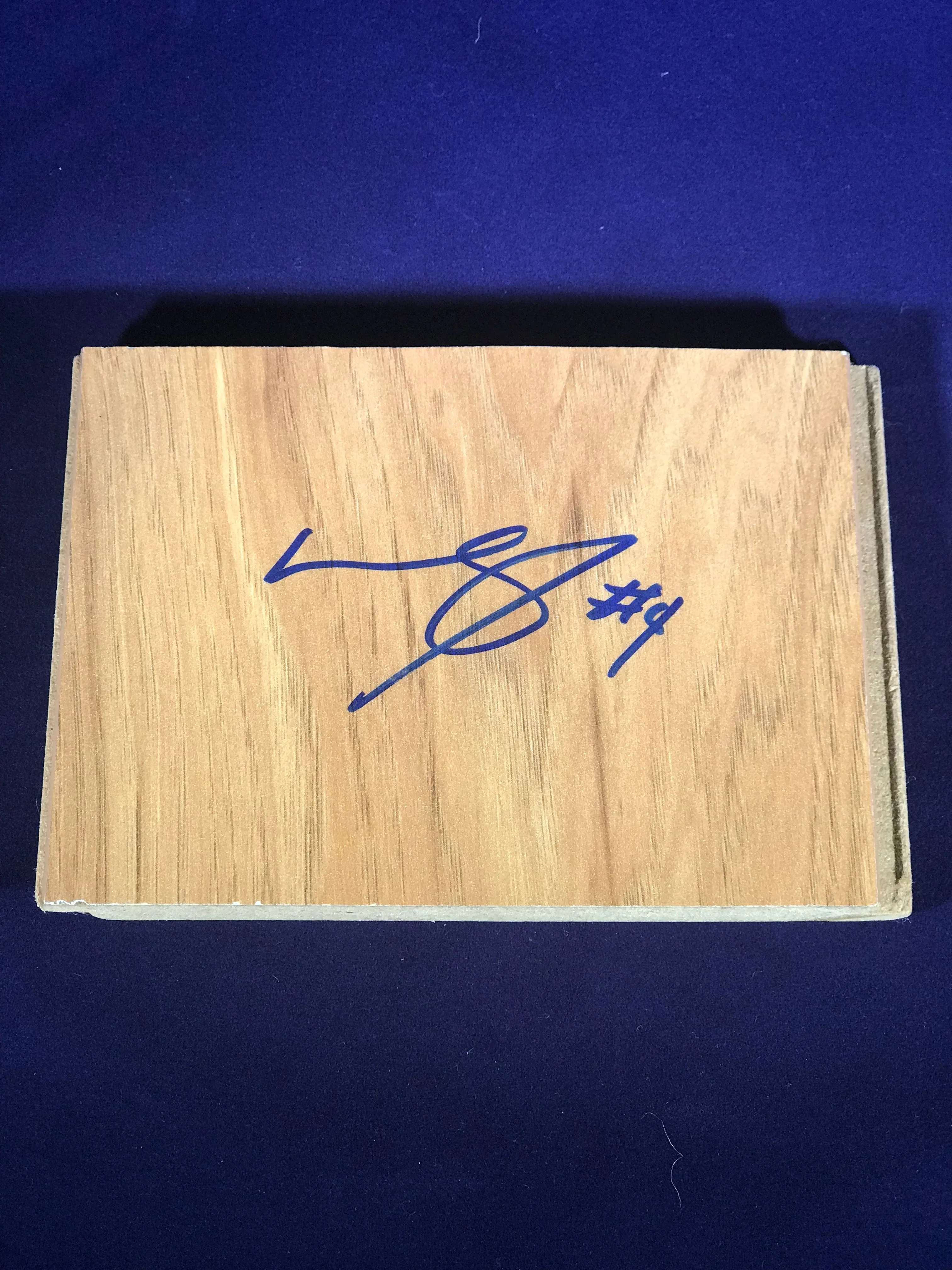 Mo Bamba autographed FLOOR TILE