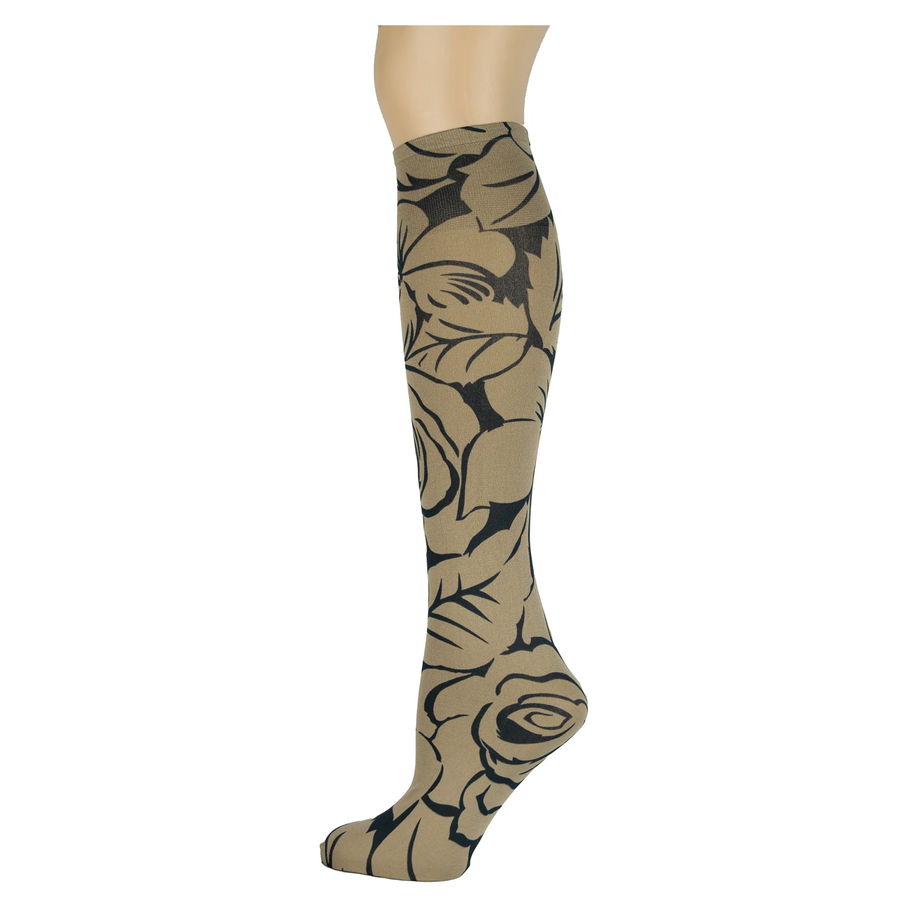 Moon Rose Adult Knee Highs
