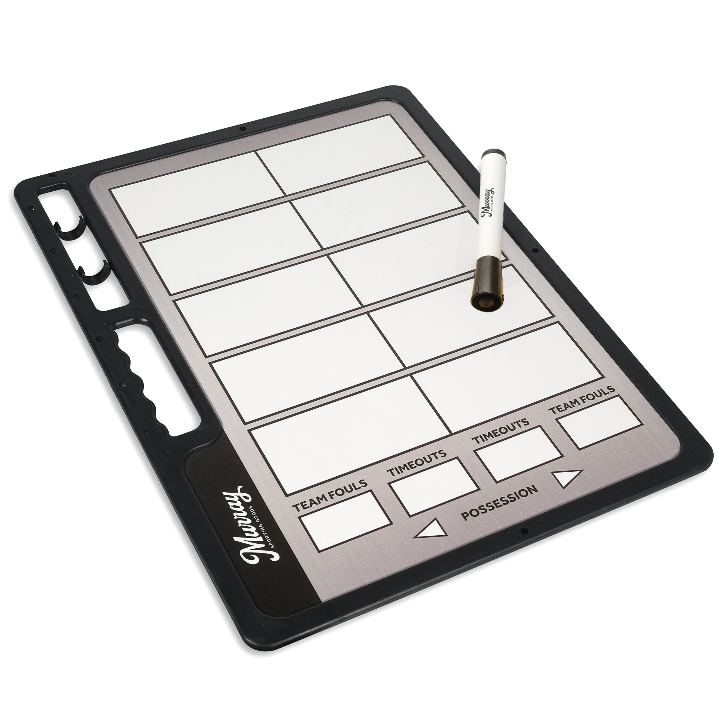 Murray Sporting Goods Premium Basketball Timeout Coaches Clipboard