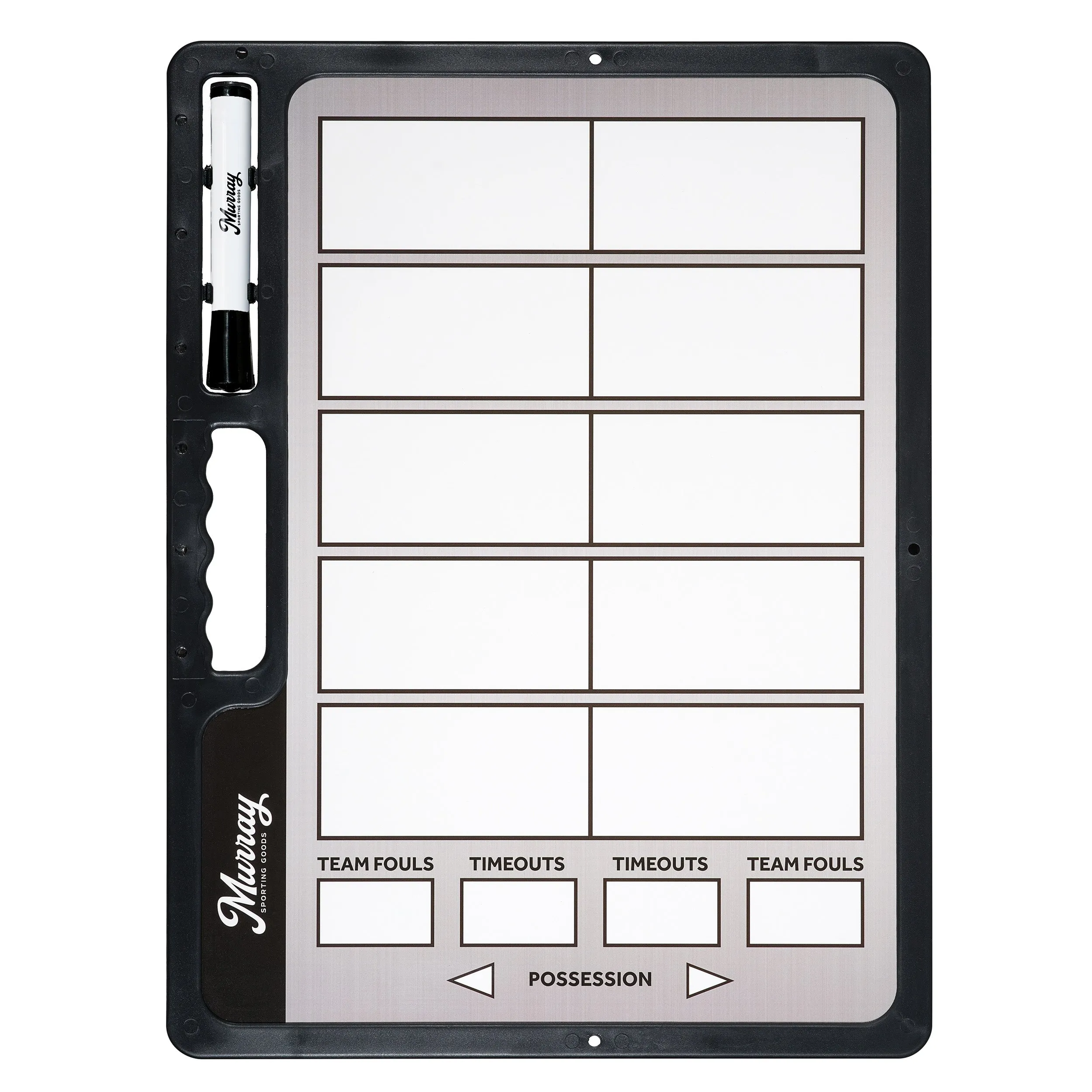 Murray Sporting Goods Premium Basketball Timeout Coaches Clipboard