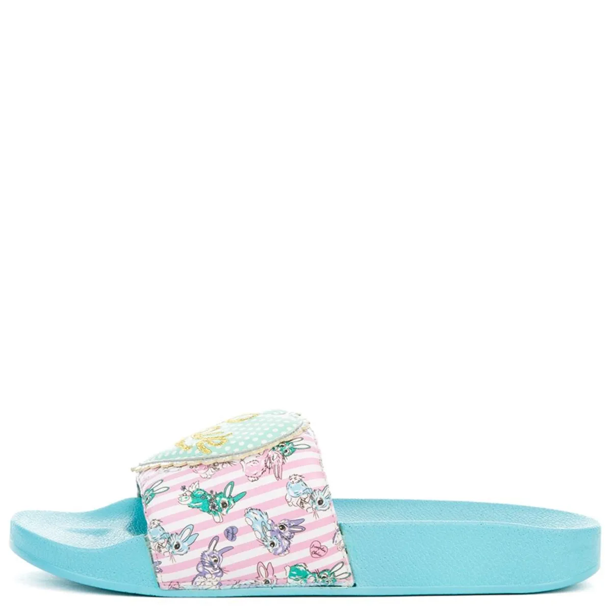 My True Love Blue Slip-On Sandal PINK/BLUE