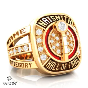 Naismith Basketball Hall of Fame Bill Fitch Friends & Family Renown Ring - Design 6.1