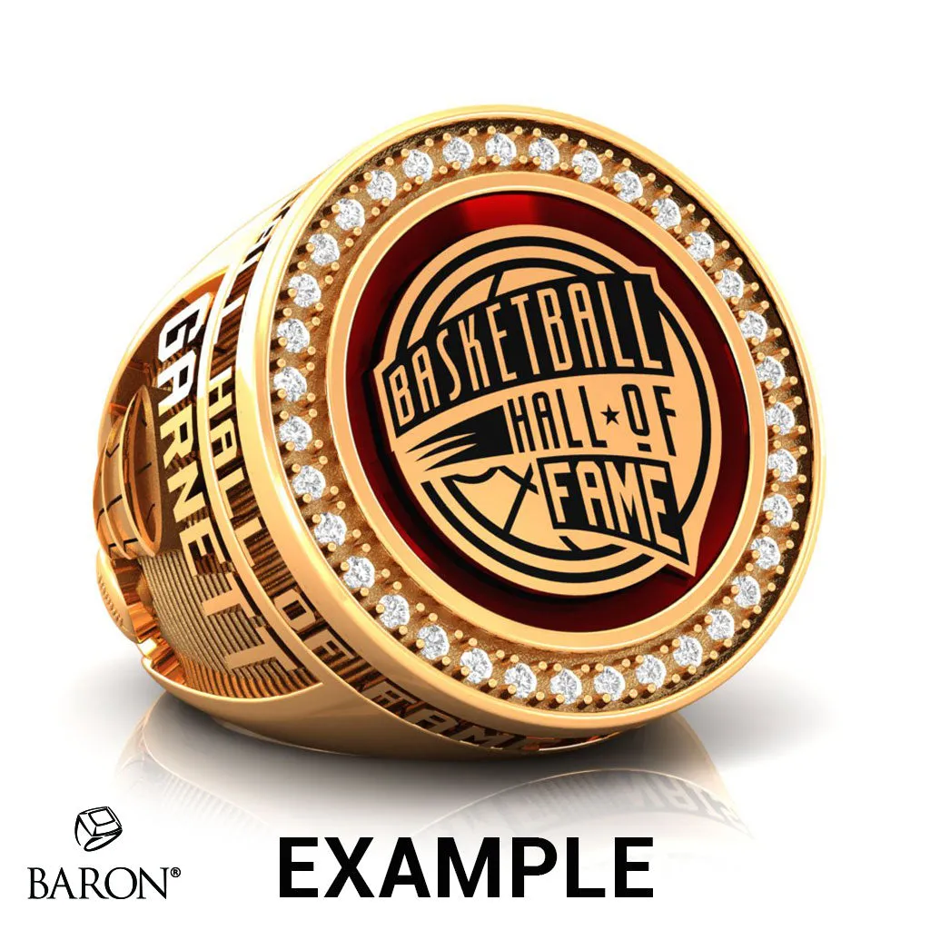 Naismith Basketball Hall of Fame Bill Fitch Friends & Family Ring - Design 7.1