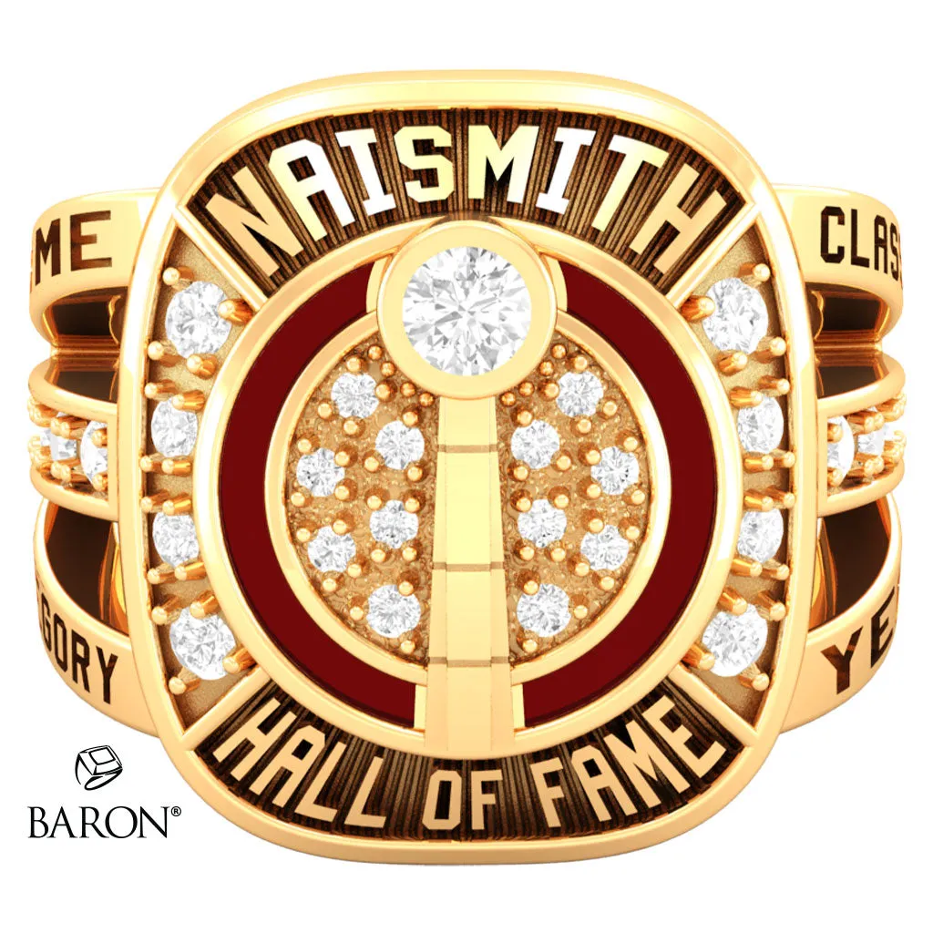Naismith Basketball Hall of Fame Class of 2022 Friends and Family Renown Ring - Design 6.1