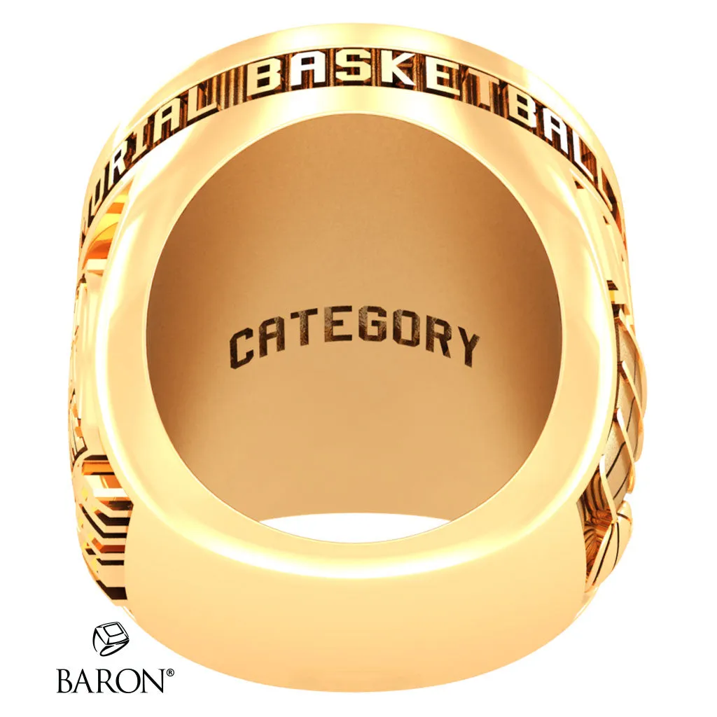 Naismith Basketball Hall of Fame Class of 2022 Friends and Family Ring - Design 8.1