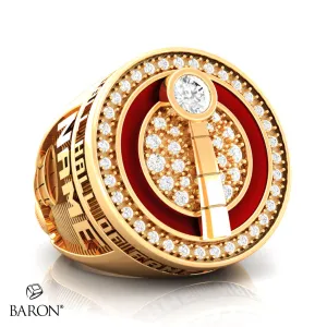 Naismith Basketball Hall of Fame Class of 2022 Friends and Family Ring - Design 8.1