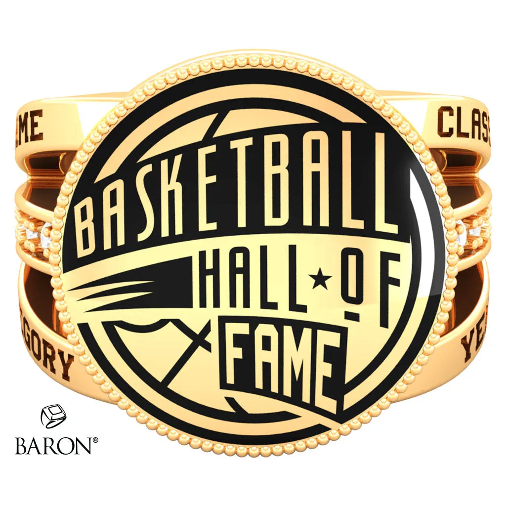 Naismith Basketball Hall of Fame Class of 2023 Friends and Family  Renown Ring - Design 5.1
