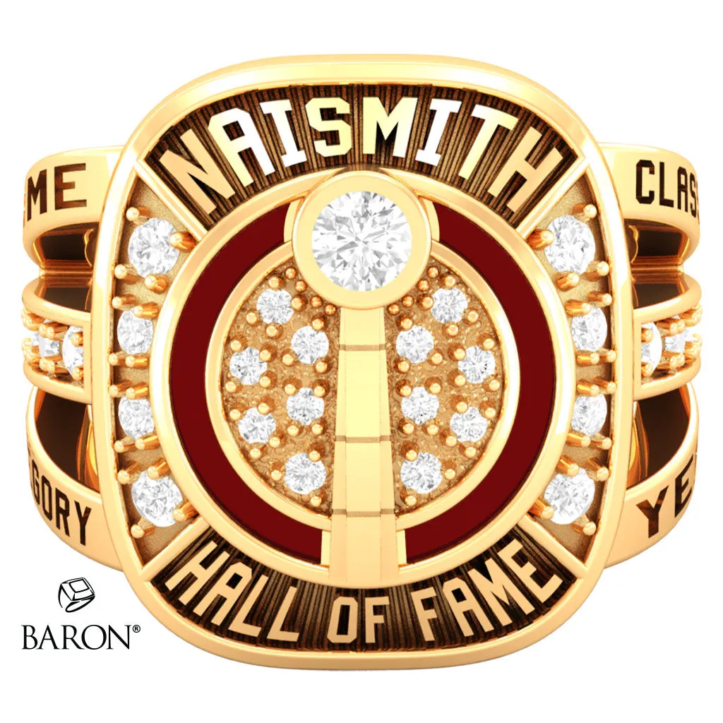 Naismith Basketball Hall of Fame Class of 2023 Friends and Family Renown Ring - Design 6.1