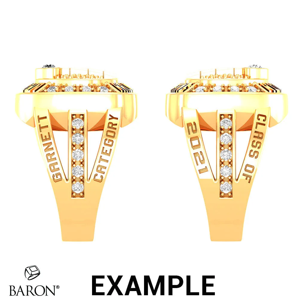 Naismith Basketball Hall of Fame Class of 2023 Friends and Family Renown Ring - Design 6.1