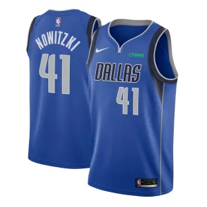 NBA Dirk Nowitzki Dallas Mavericks 41 Retro Jersey