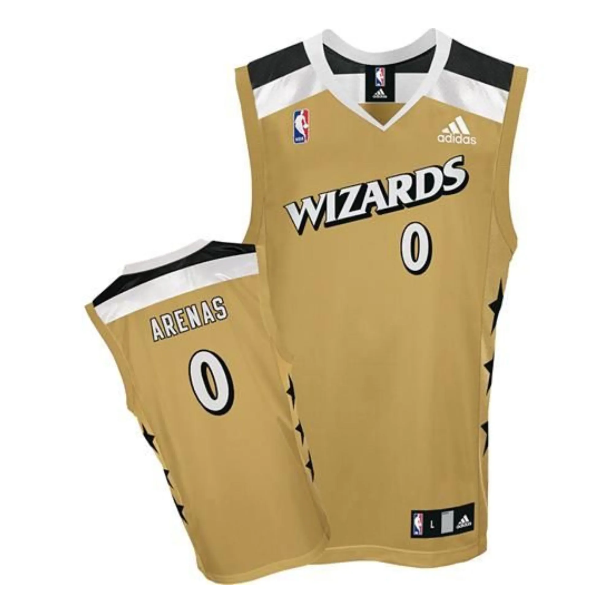 NBA Gilbert Arenas Washington Wizards 0 Retro Jersey