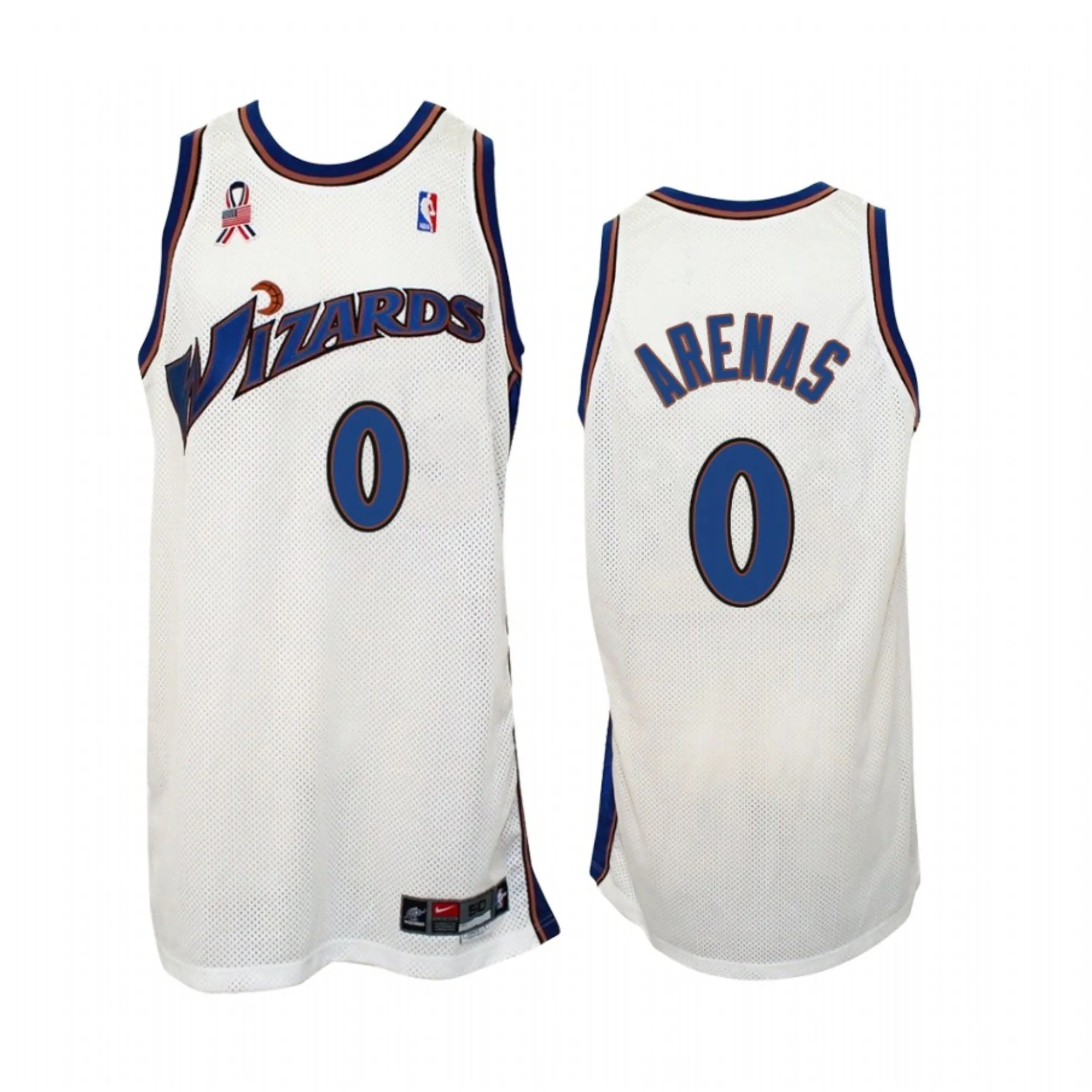 NBA Gilbert Arenas Washington Wizards 0 Retro Jersey