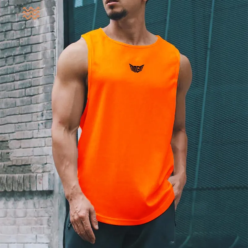 New Mesh Fitness Running Quick Drying Sports Tank Top