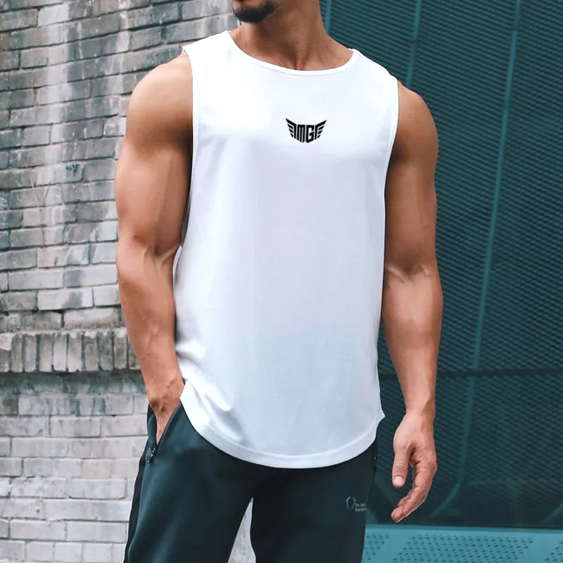 New Mesh Fitness Running Quick Drying Sports Tank Top