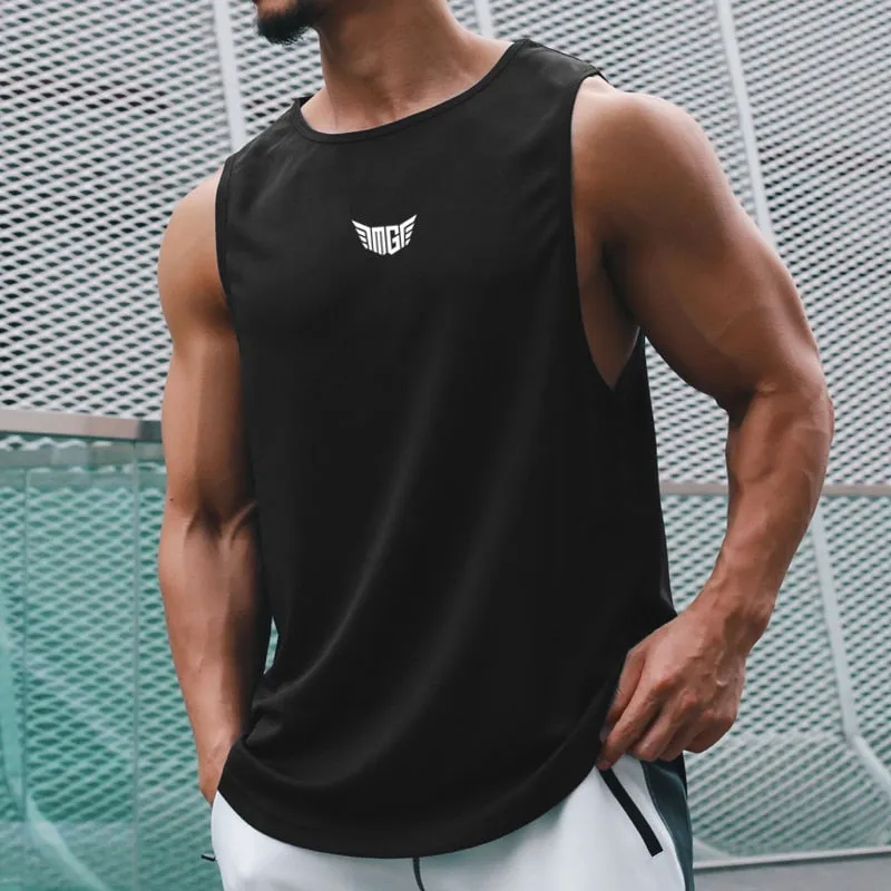 New Mesh Fitness Running Quick Drying Sports Tank Top