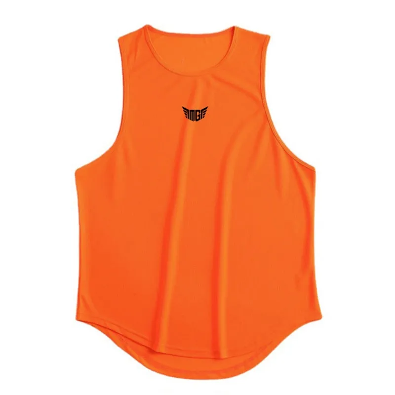 New Mesh Fitness Running Quick Drying Sports Tank Top