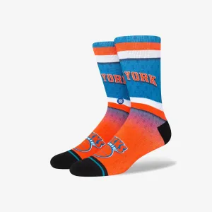 New York Knicks Fader Crew Socks