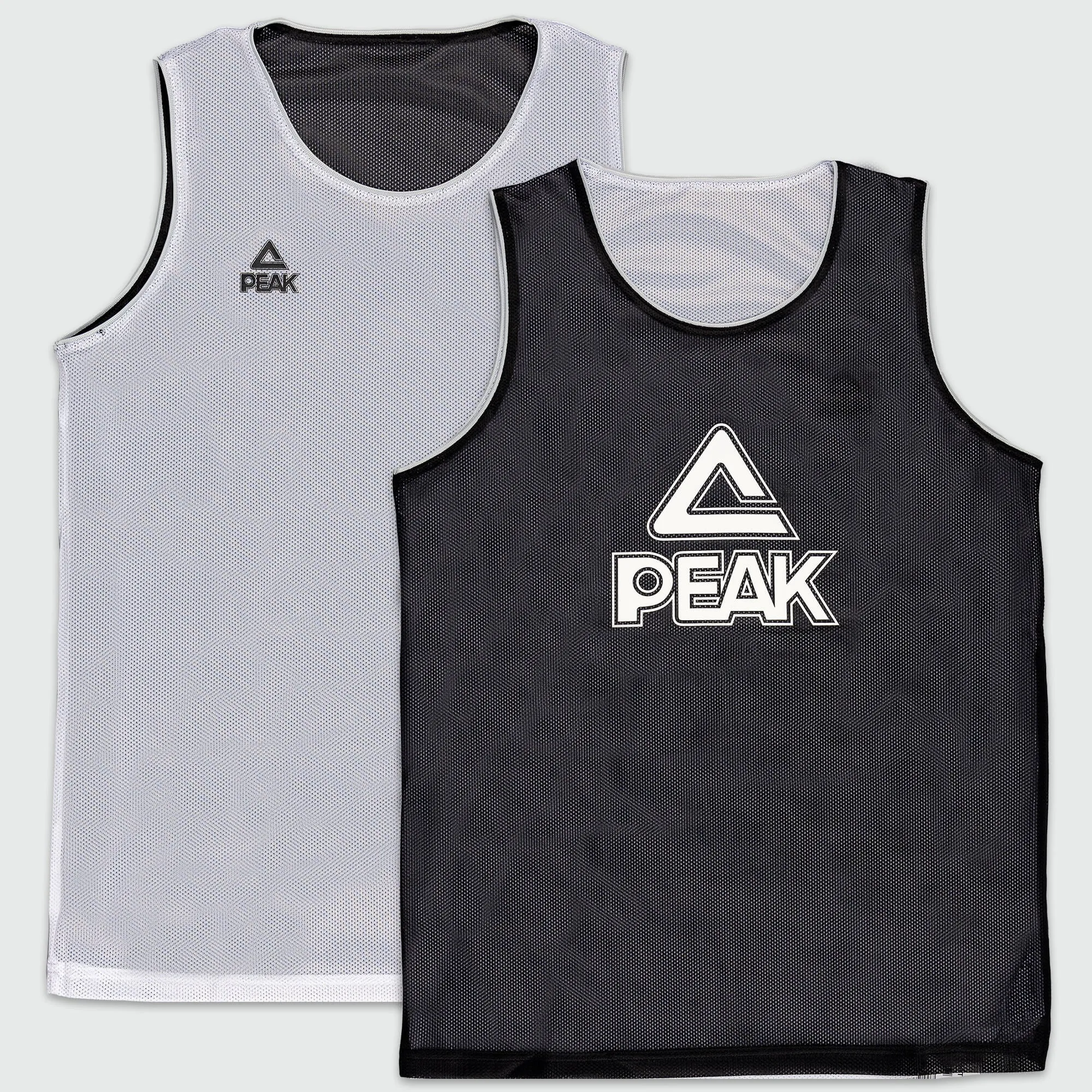 Obojstranný basketbalový dres Peak Basketball Reversible Tank Top čierny/biely